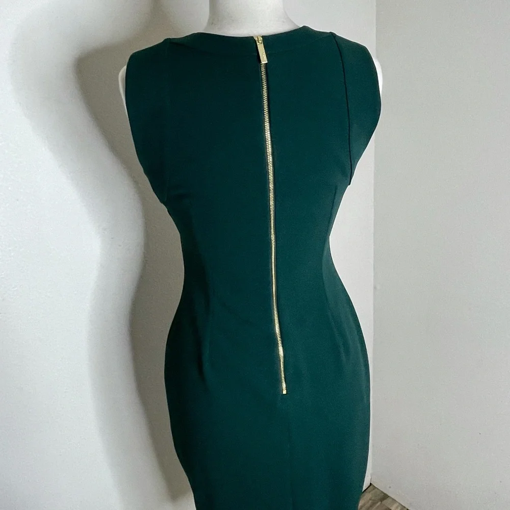 Calvin Klein Green Midi Dress - Picture 4 of 8